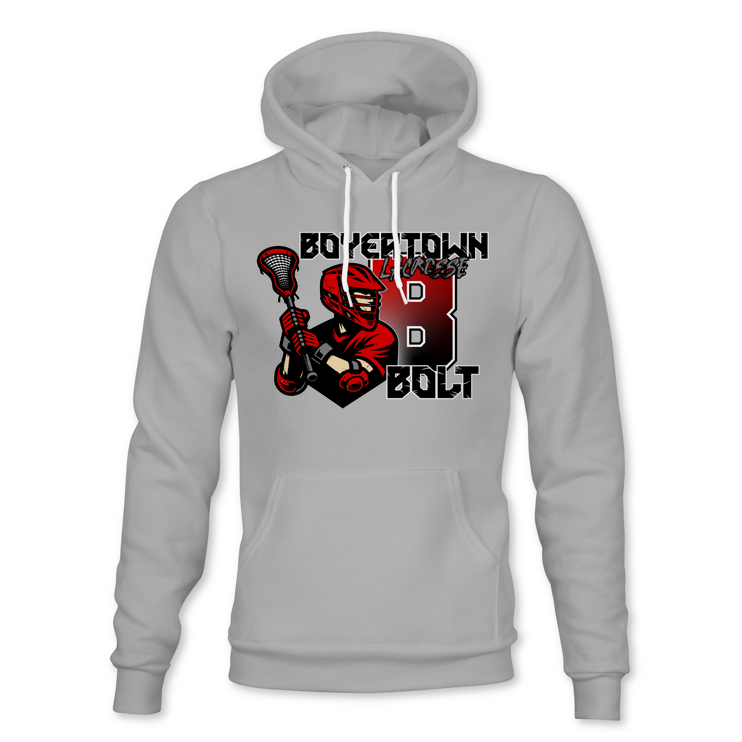 Boyertown Lacrosse Bolt Player Hoodie
