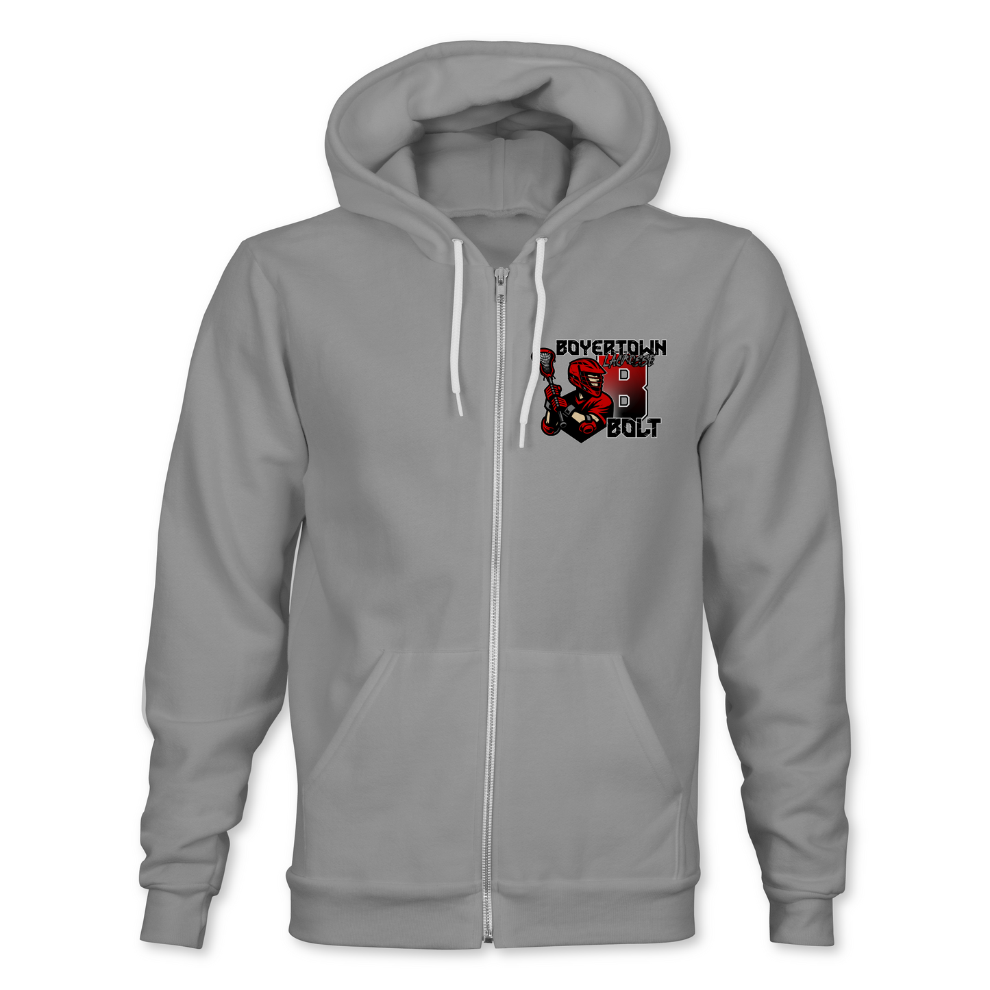 Boyertown Lacrosse BOLT Player Zip Hoodie