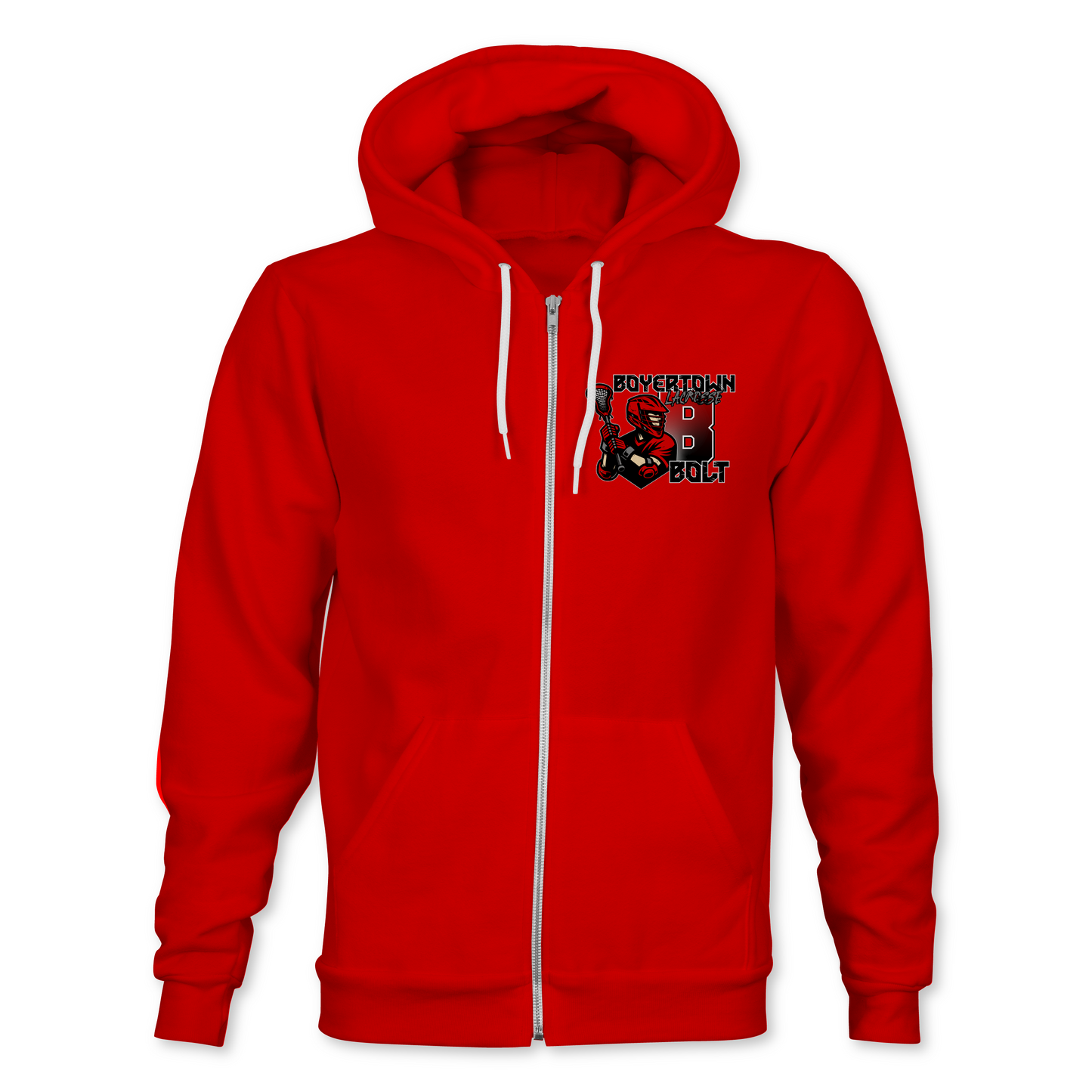 Boyertown Lacrosse BOLT Player Zip Hoodie