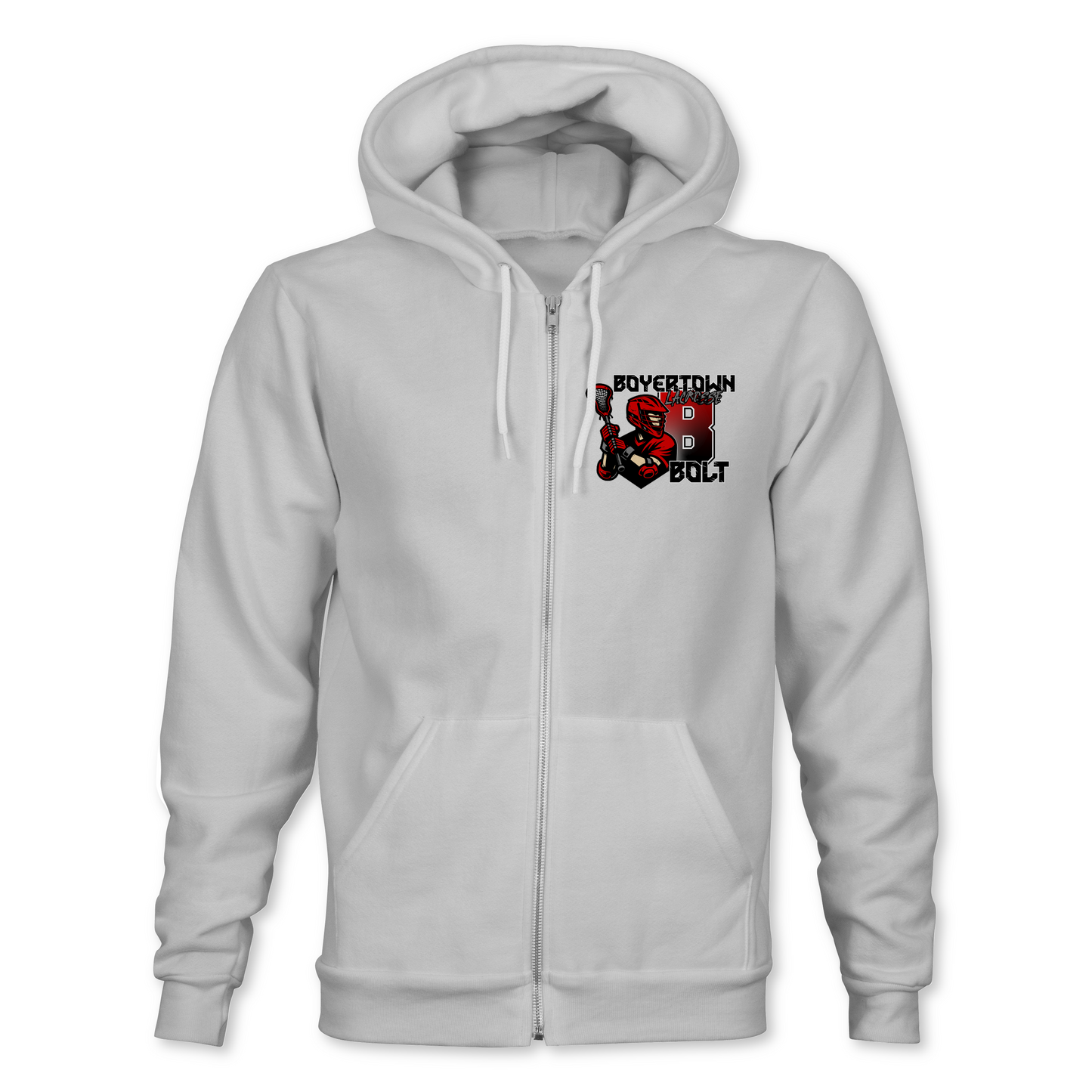 Boyertown Lacrosse BOLT Player Zip Hoodie