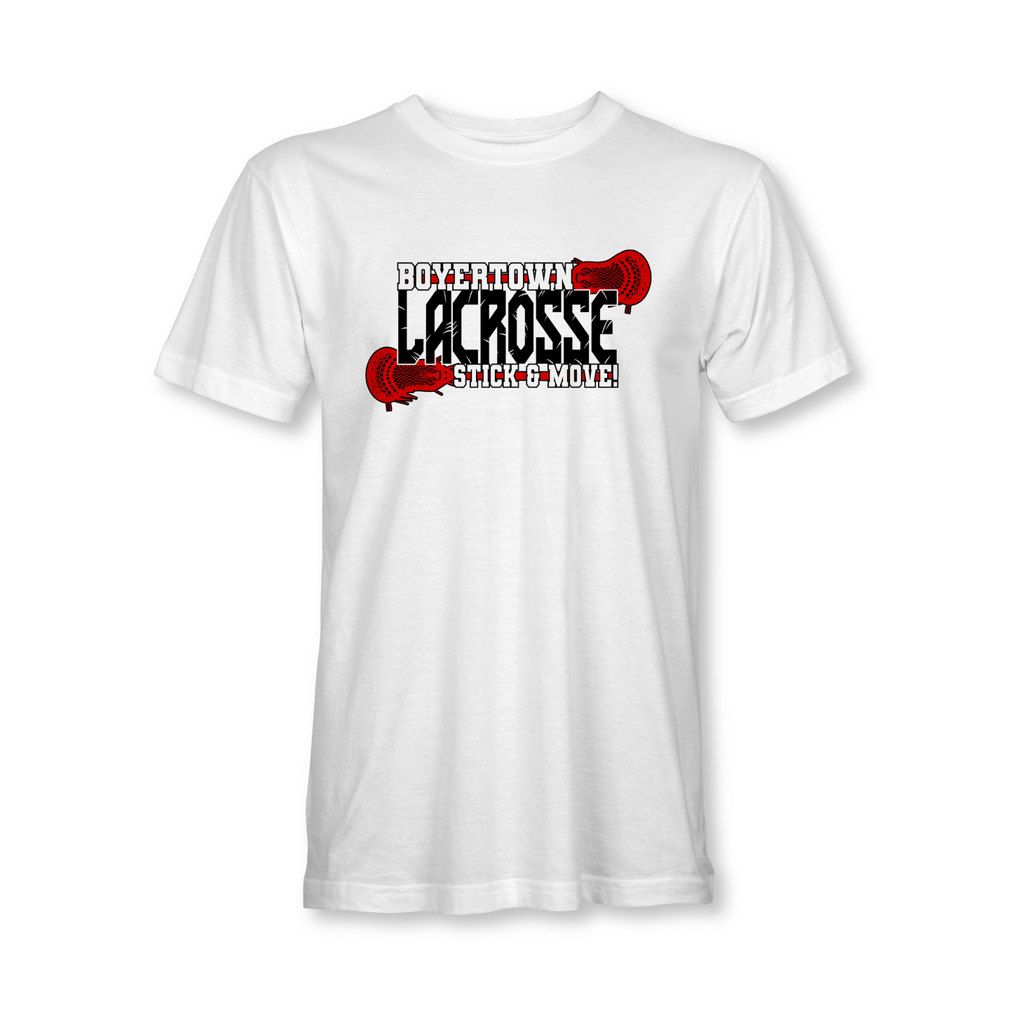 LACROSSE STICK AND MOVE T-SHIRT