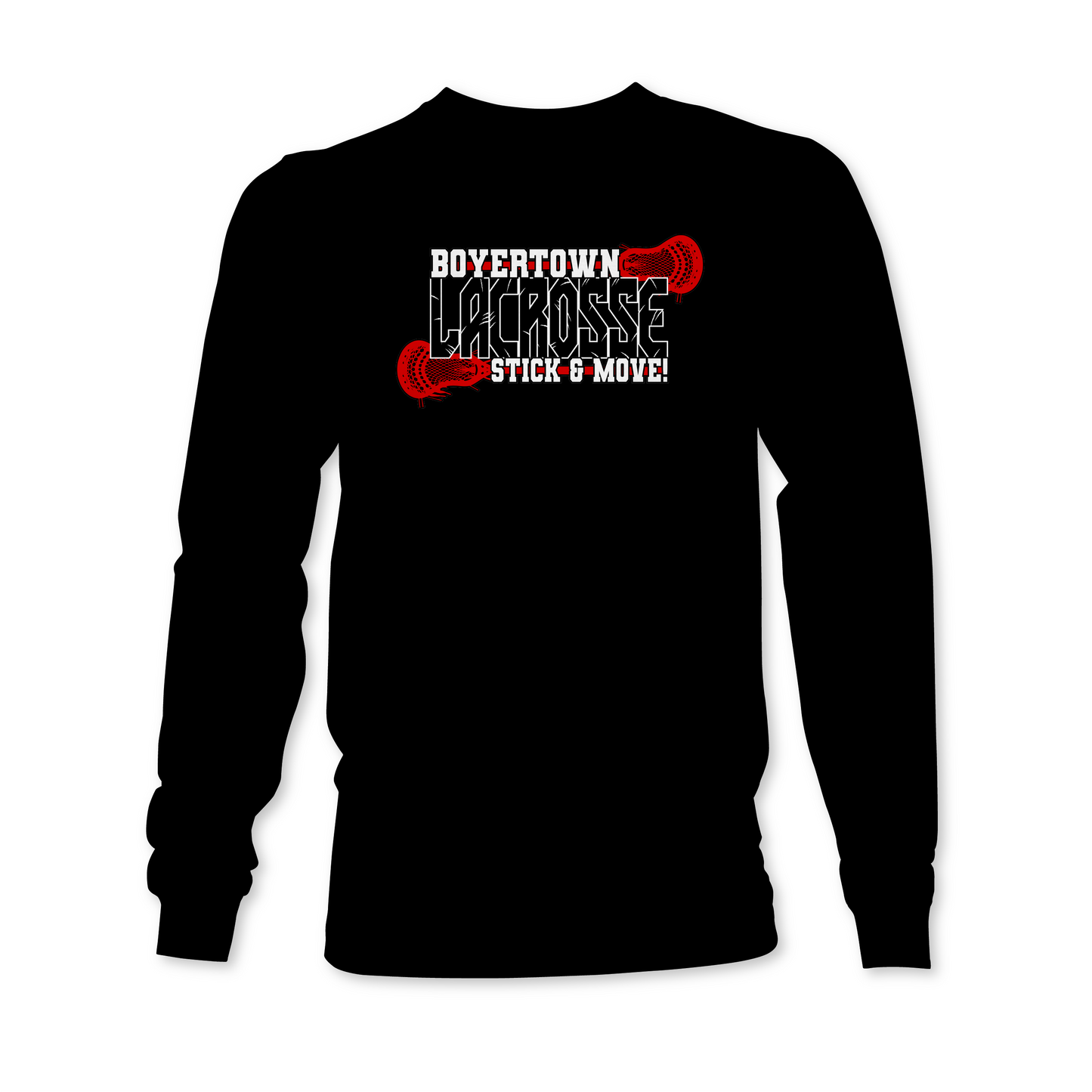 LACROSSE STICK AND MOVE LONG SLEEVE SHIRT