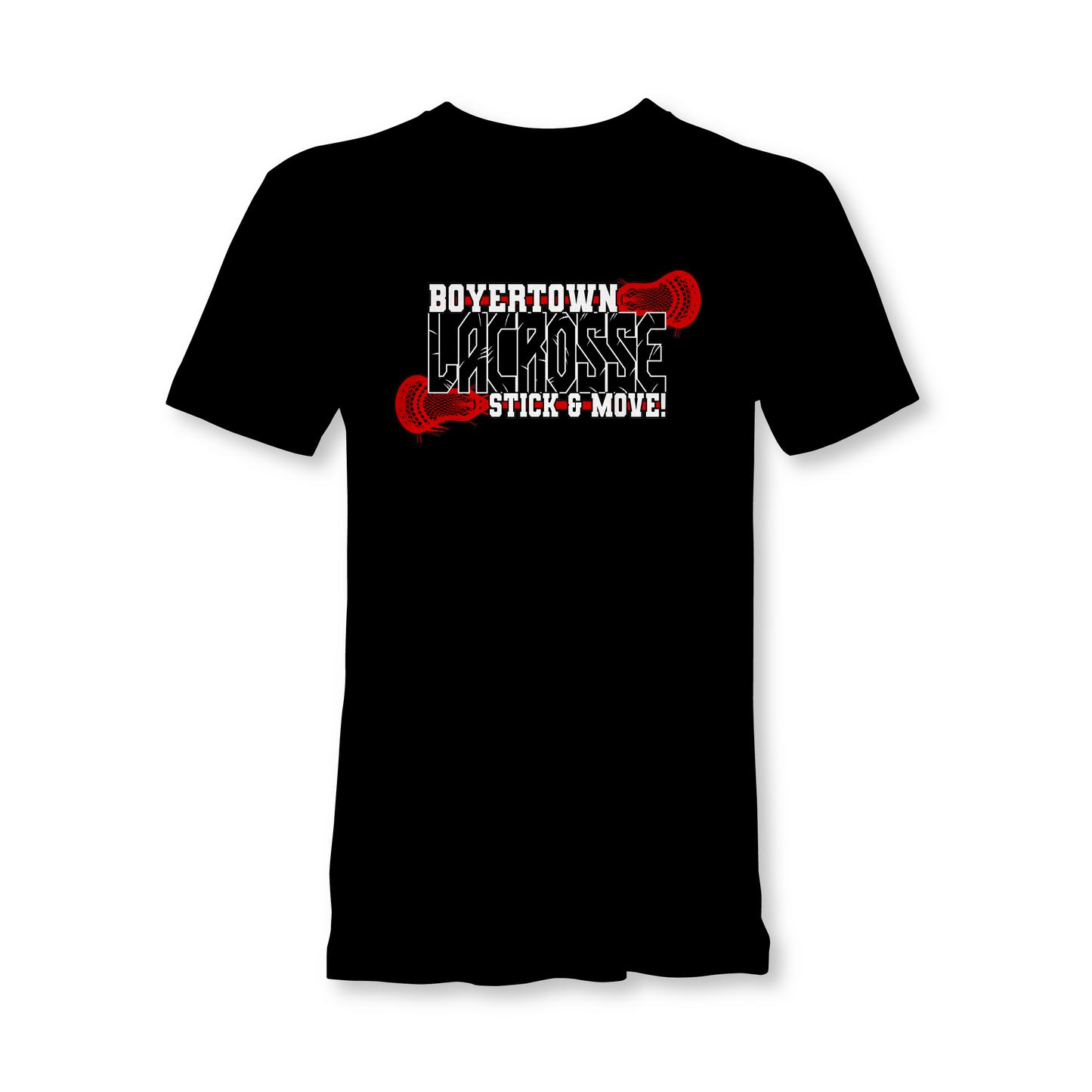 LACROSSE STICK AND MOVE T-SHIRT