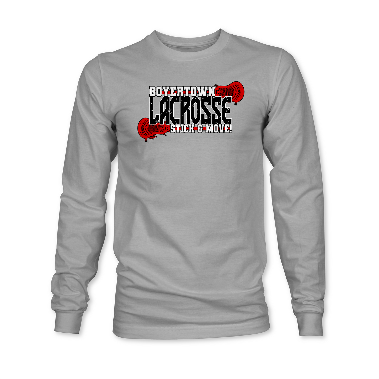 LACROSSE STICK AND MOVE LONG SLEEVE SHIRT