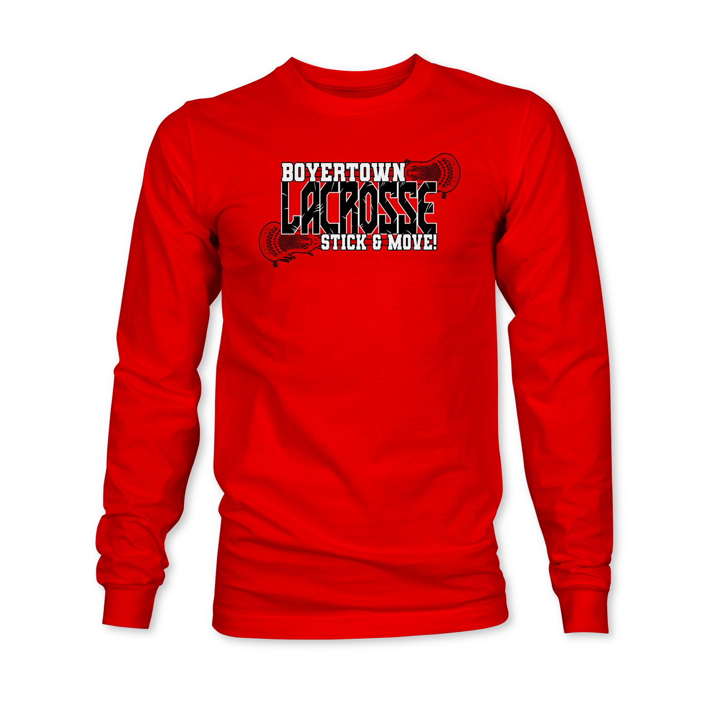 LACROSSE STICK AND MOVE LONG SLEEVE SHIRT