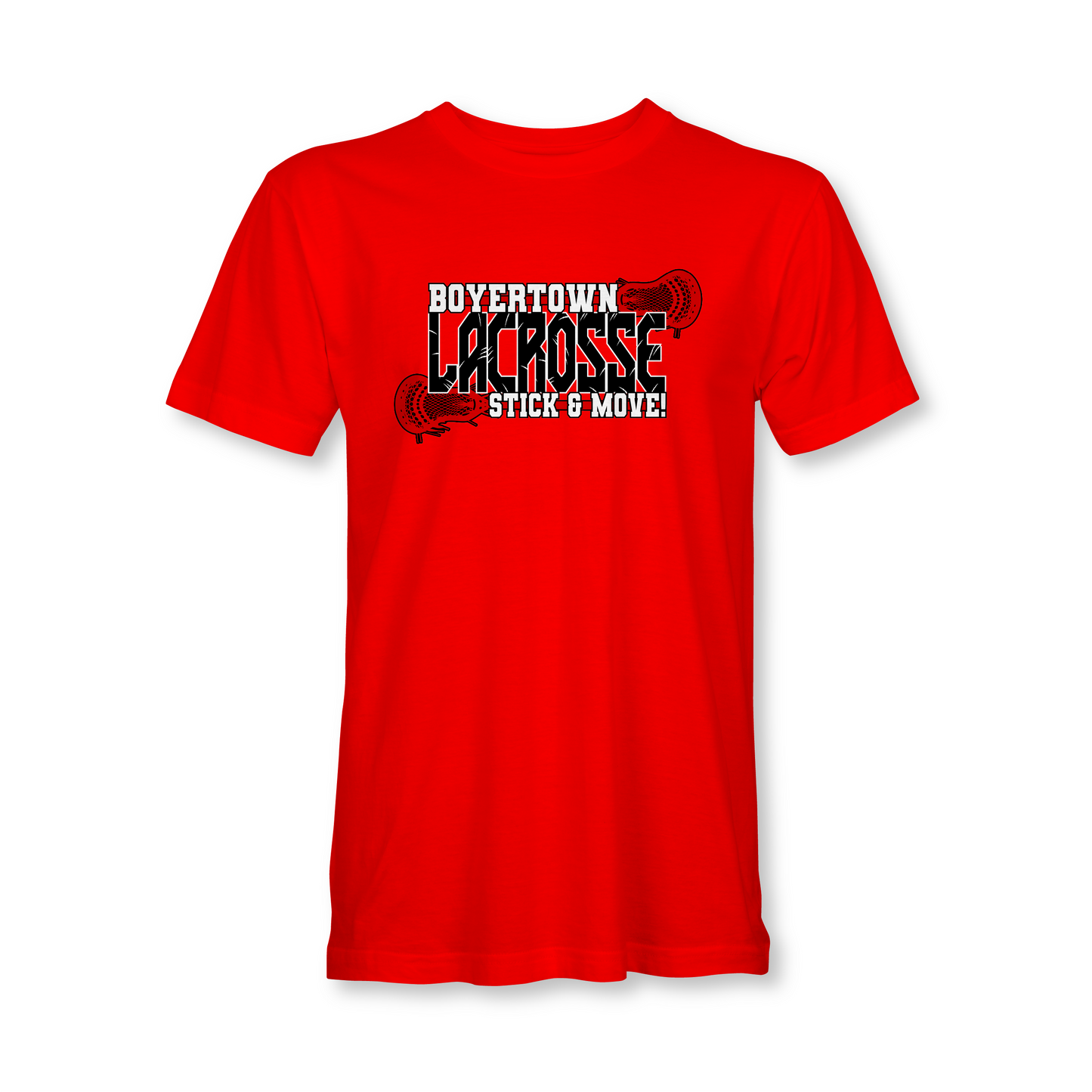 LACROSSE STICK AND MOVE T-SHIRT