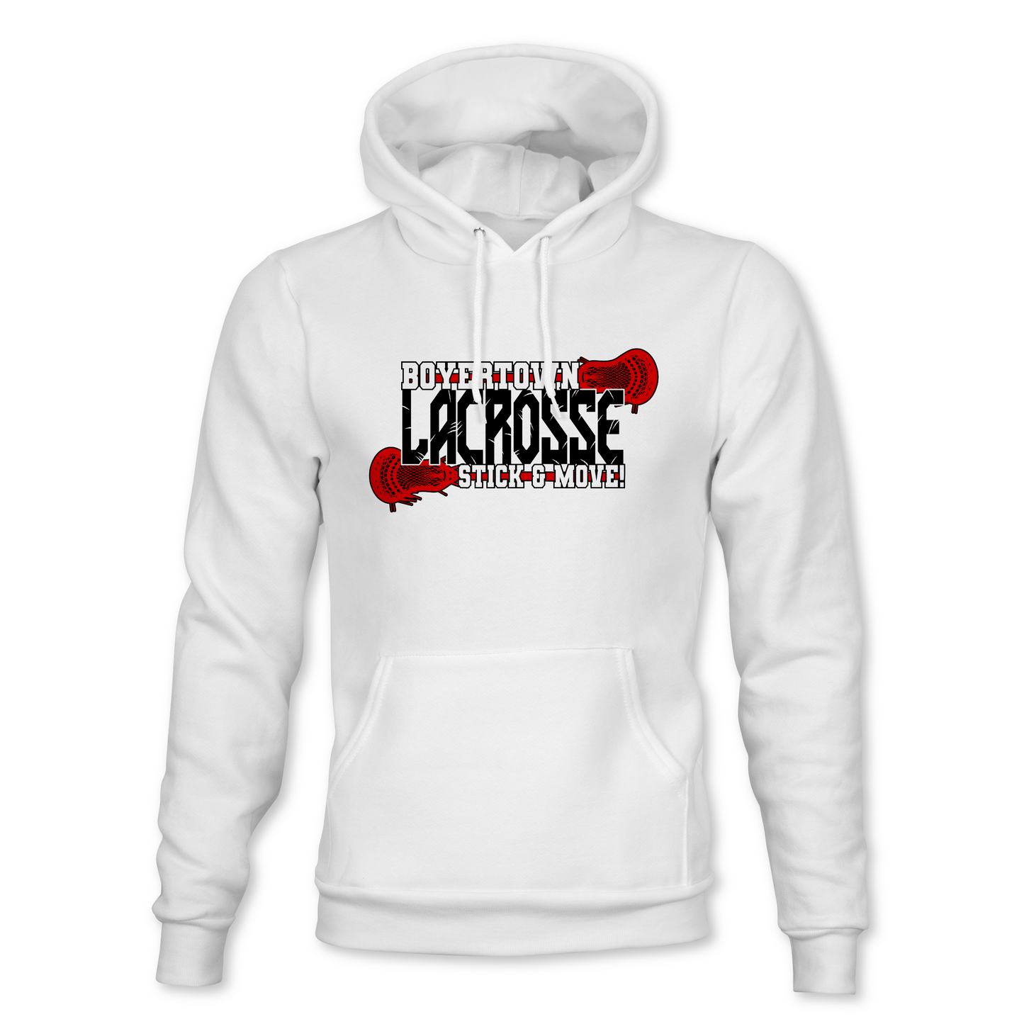 LACROSSE STICK AND MOVE HOODIE