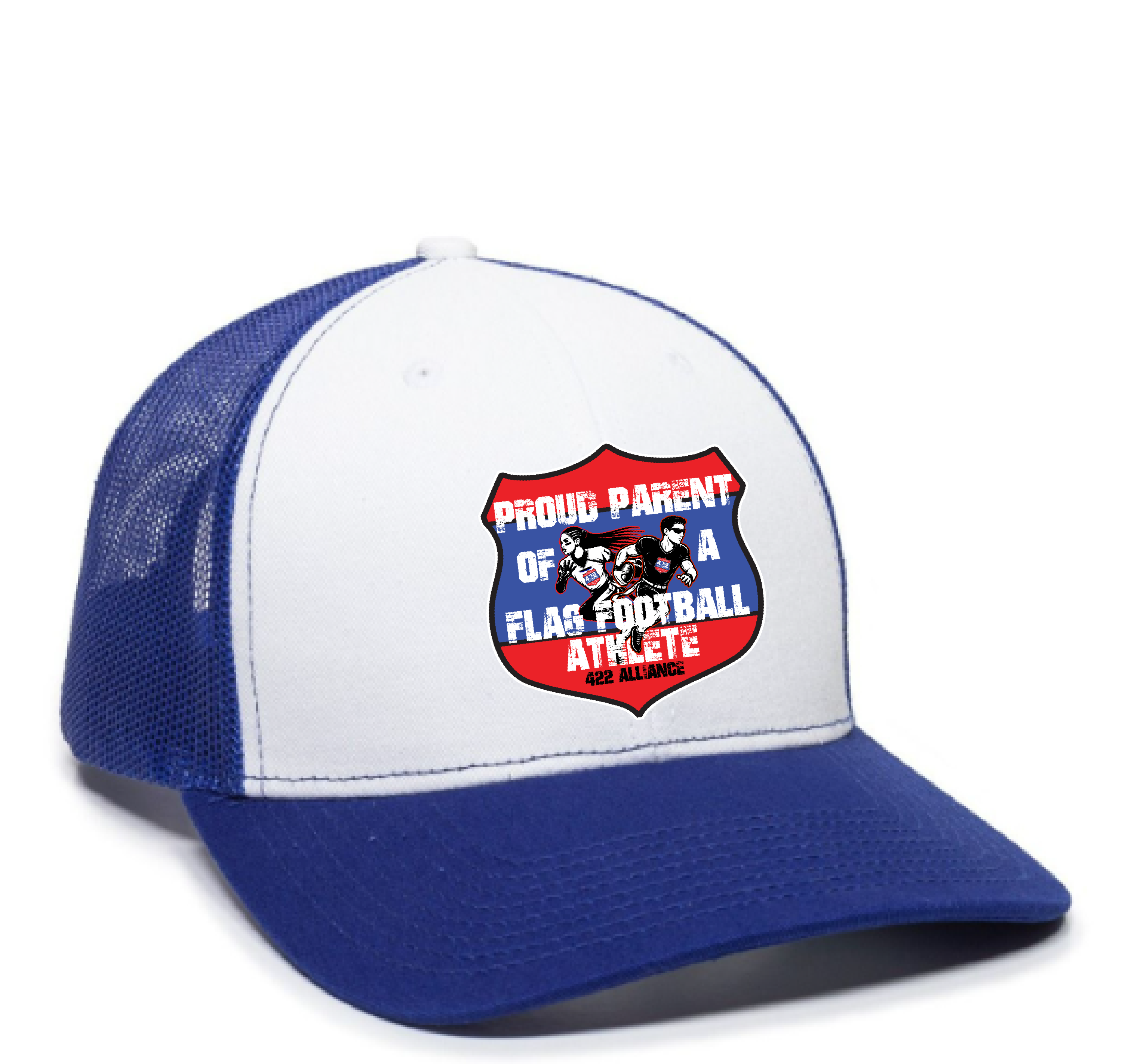 PROUD PARENT OF FLAG FOOTBALL TRUCKER HAT