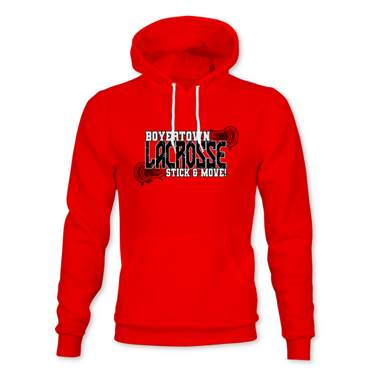 LACROSSE STICK AND MOVE HOODIE