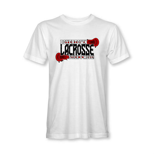 LACROSSE STICK AND MOVE T-SHIRT