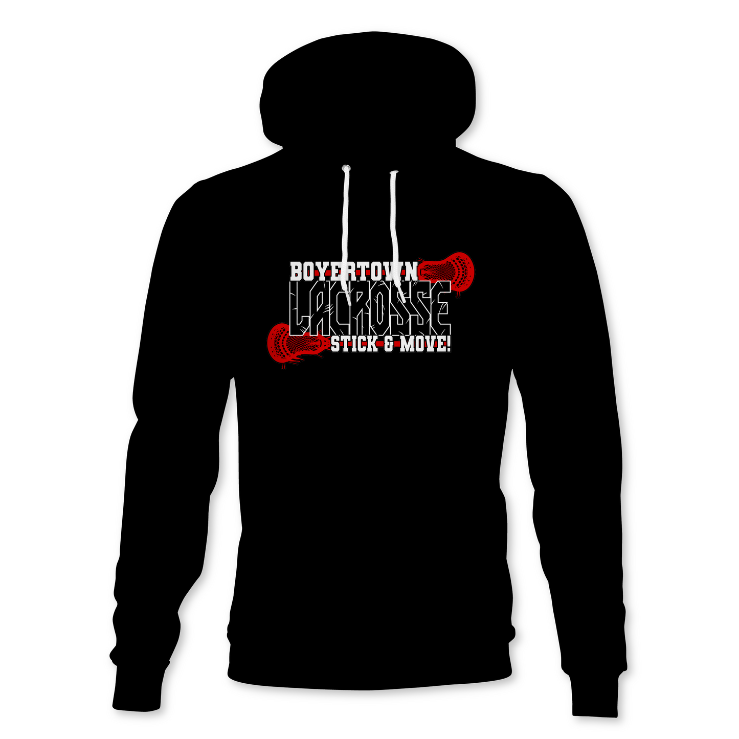 LACROSSE STICK AND MOVE HOODIE