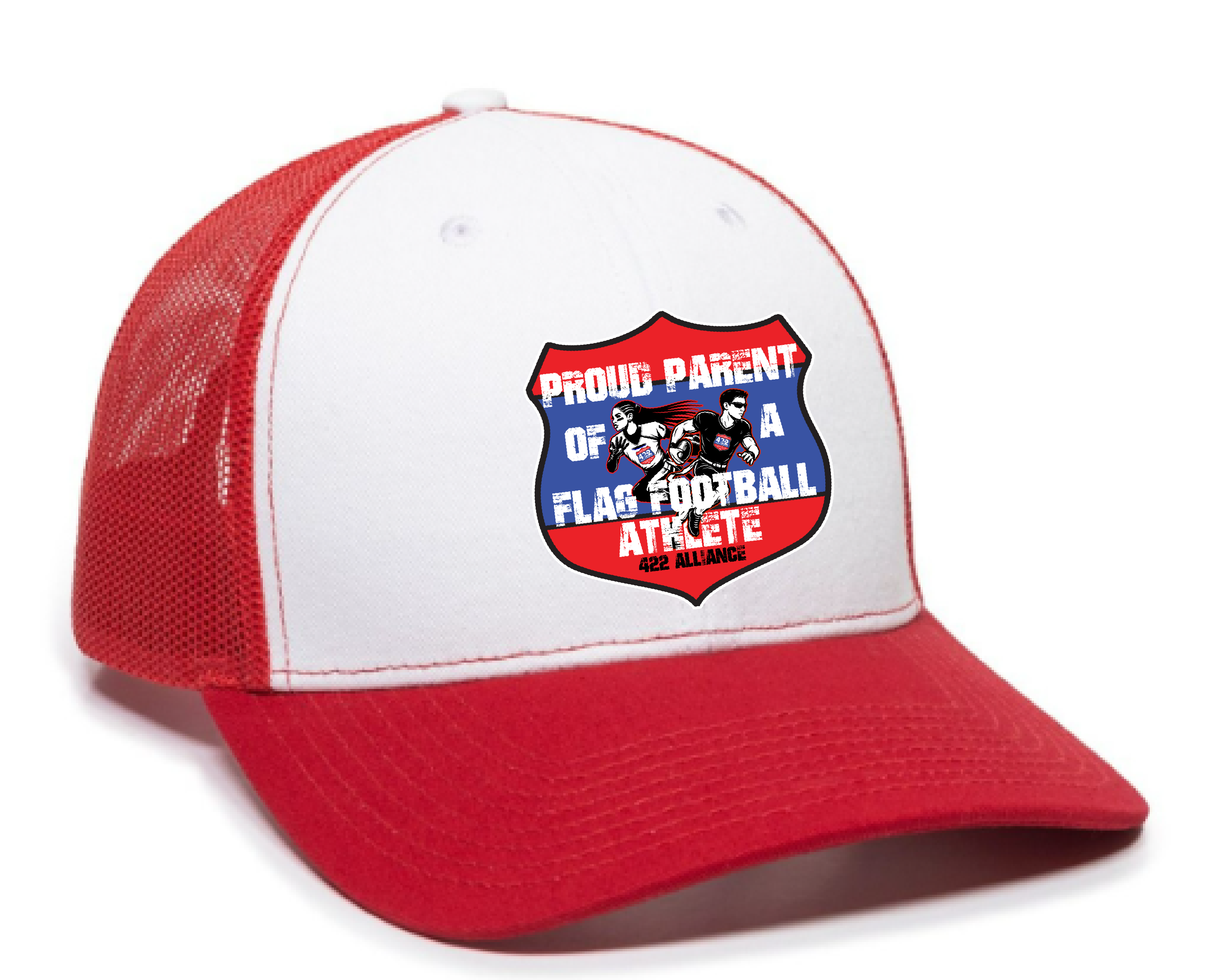 PROUD PARENT OF FLAG FOOTBALL TRUCKER HAT