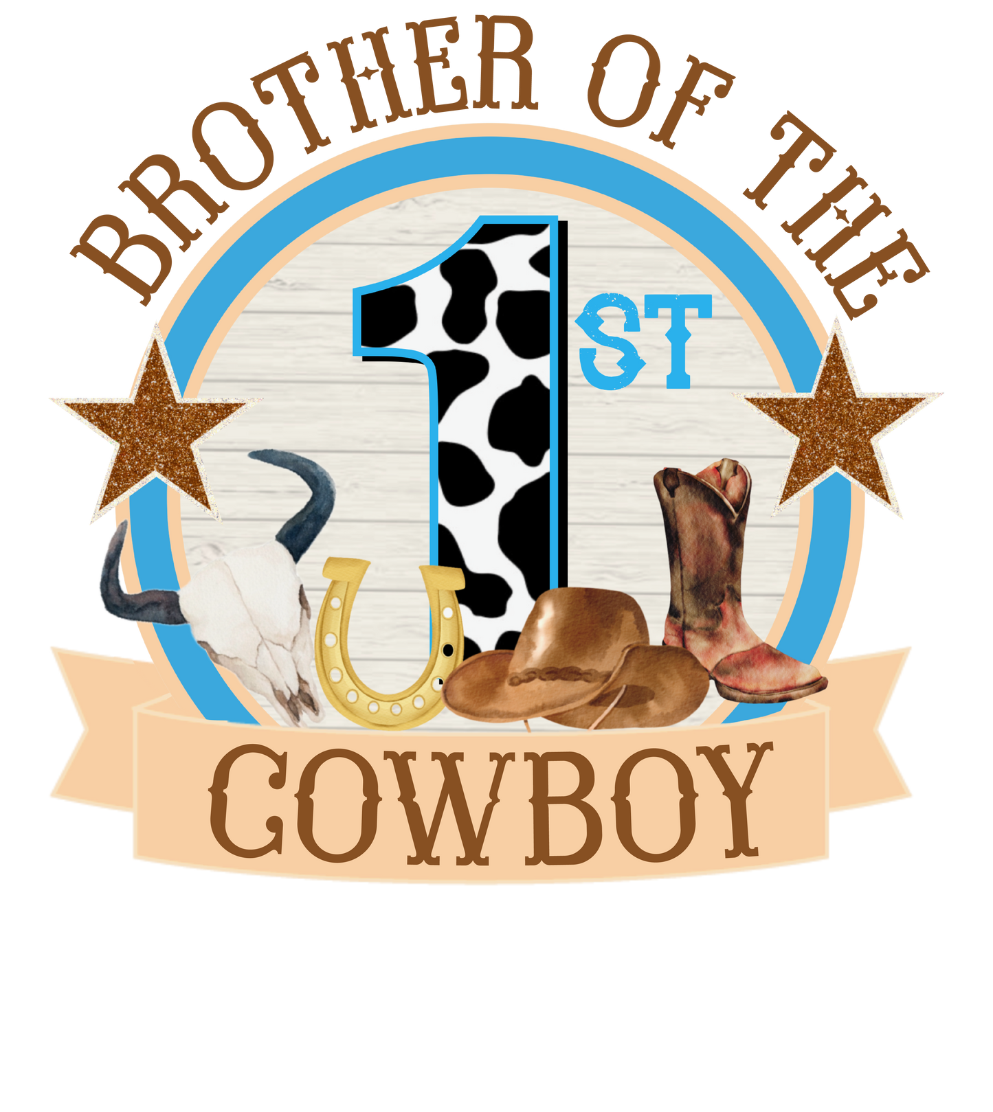 Rodeo's 1st Birthday Shirts