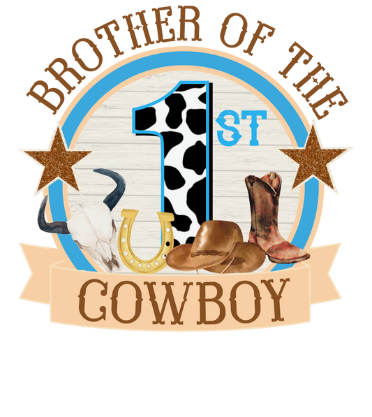 Rodeo's 1st Birthday Shirts