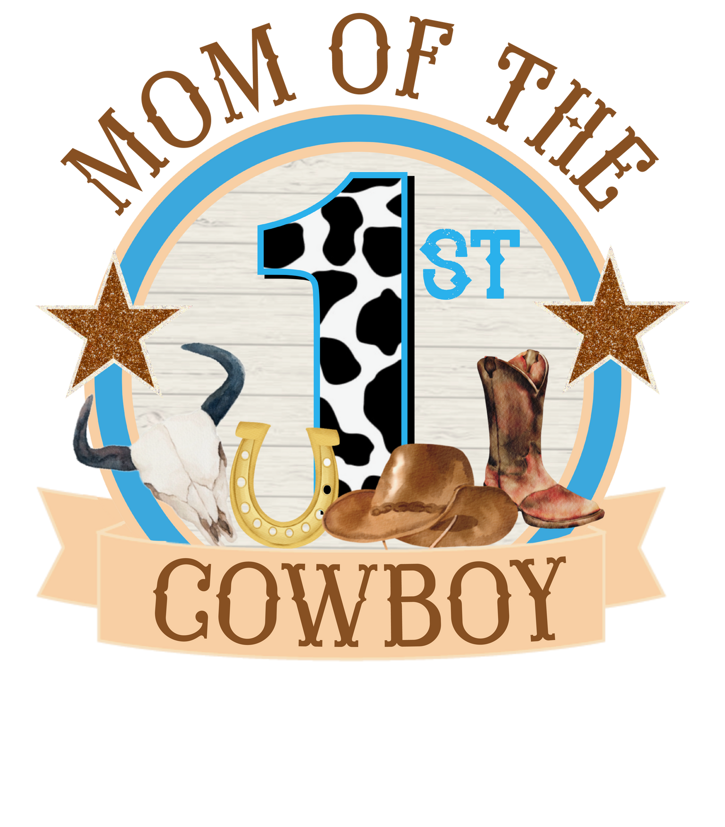 Rodeo's 1st Birthday Shirts