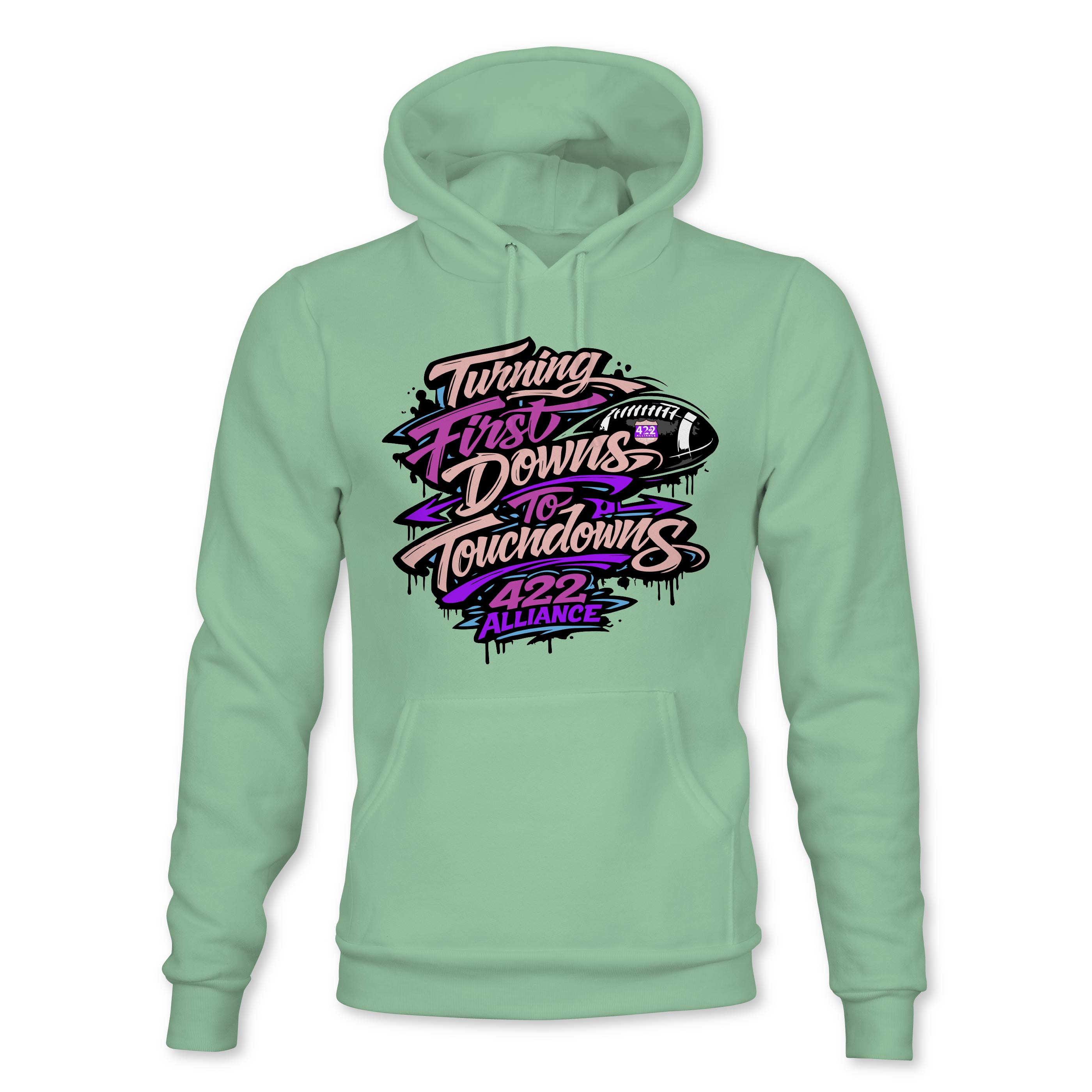 TURNING 1ST DOWN TO TOUCHDOWNS DESIGN