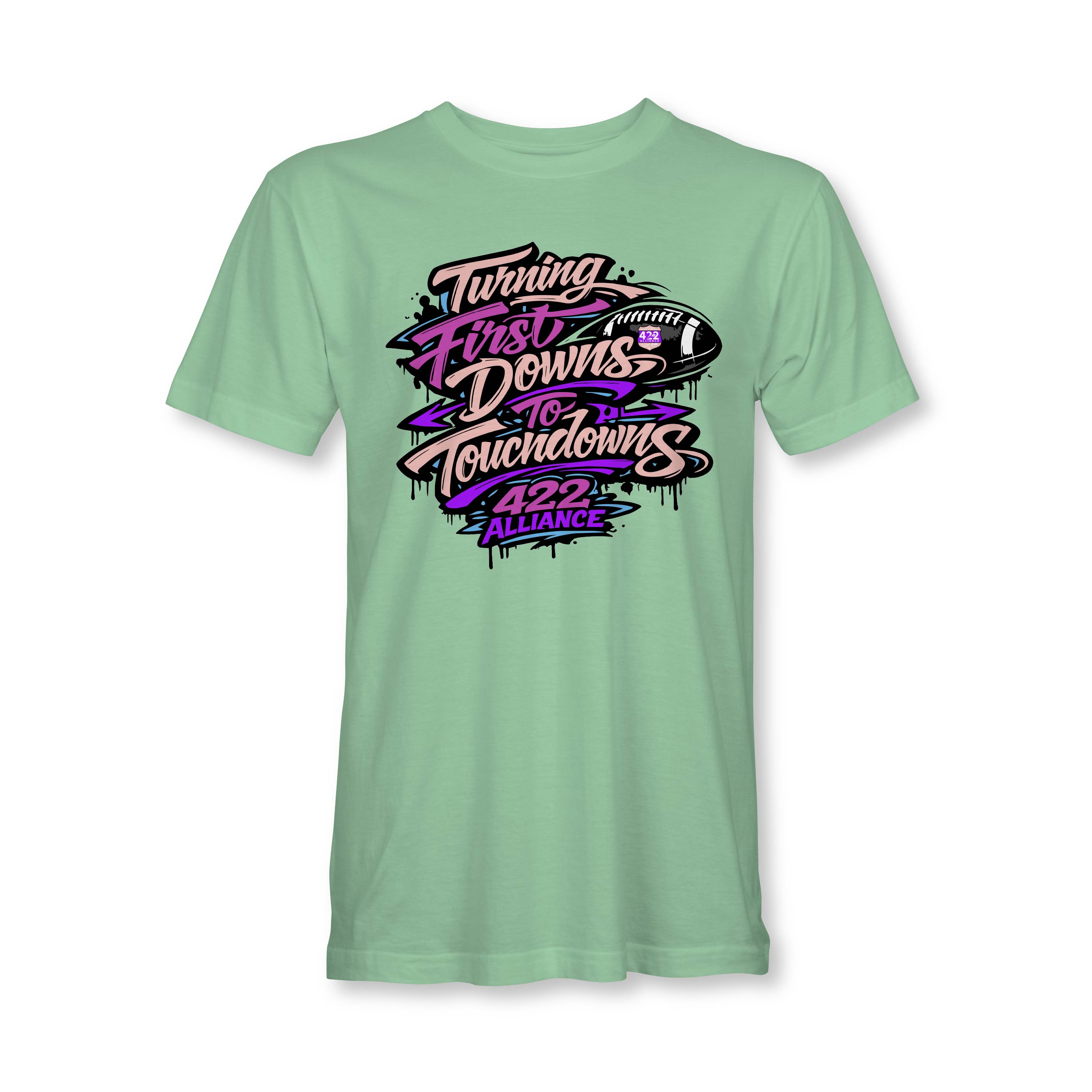 TURNING 1ST DOWN TO TOUCHDOWNS DESIGN